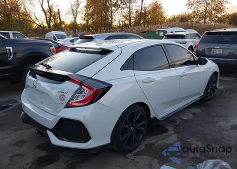 2018 Honda Civic Sport z USA, uszkodzony, nr VIN SHHFK7G4XJU217868